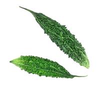 Pepino escarlata fresco 1 kg Ivy Gourd (Tindora) - Calabaza hiedra vegetal india | Ideal para sartén, curry y cocina tradicional con pegatinas Kajal (2 kg, pepino amargo)