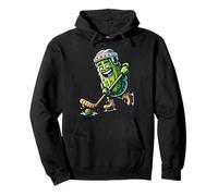 Pepino Hockey Hielo Juega Sonríe Sudadera con Capucha
