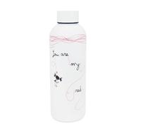 PEPITA VIAJERA Botella Térmica Acero Inoxidable, Diseño Leyenda Hilo Rojo en INGLÉS Legend of the red thread,Bebidas Calientes 12h,Frías 24h, Regalo parejas y Día de la Madre, Doble Pared 500ml.