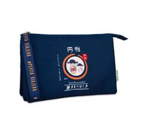 PEPITA VIAJERA Organizador de Bolso Mujer 3 Compartimentos,Neceser Viaje Ideal para Mujer,Profesores,Cultura Japón, Estuche Multiusos Compacto Ukiyo, Sostenible, Ideal para Mochila o Maleta