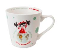 PEPITA VIAJERA Taza de Cerámica Colección Me Declaro Patrimonio de la Humanidad, 380 ml,con Asa ergonómica,Regalo Original Mujer,Día de la Madre,Apta para Lavavajillas y Microondas