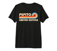 Pepito Retro 70s 80s Sunset Stripe Camiseta Premium