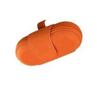PEPKWELYCB Estuches Gafas Coche para Leapmotor C01 C10 C11 C16 T03 S01 Caja para Gafas De Sol Visera para Coche Soporte Portátil Adecuado Cochess Gafas Caja(Orange)