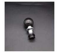 PEPKWELYCB Pomos Palanca Coche Cambios Cubierta Polvo Para BMW E46 E90 E60 E92 Perilla De Cambio De Marchas De Fibra De Carbono CNC Con Cabezal Esférico(Carbon fiber)