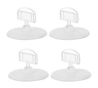 PEPLAYTAL 10 piezas Unidades Clips para Etiquetas de Precio para Supermercado Soporte de Plástico Duradero para Publicidad Exhibidor de Carteles Diseño Simple y Práctico