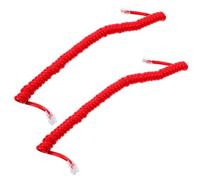 PEPLAYTAL 2 Piezas Cable de Teléfono para Teléfonos Fijos Casa de Resistente y Flexible Compatible con Línea Fija Fácil Instalación y Durabilidad Garantizada