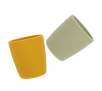 PEPLAYTAL 2 piezas Vasos de para Niña Unidades Tazas de Entrenamiento para Bebés Antideslizantes y para Alimentación Infantil Colores para Aprender Beber