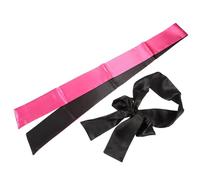 PEPLAYTAL 2piezas Máscaras De Ojos De Satén Negro Rosa y Negro Accesorios Para Parejas Diseño Multifuncional y Estilizado Para Relajación y Diversión Nocturna
