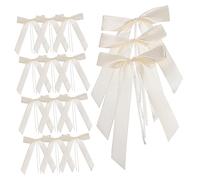 PEPLAYTAL 60piezas De Cinta para Decoración De Bodas Adornos para Espejos y Manijas De Puerta Bows De Decoración De Vehículos para Novias Especiales