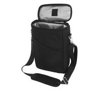 PEPLAYTAL Bolsa Enfriadora De Vino Aislante con Asa y Correa Ajustable Protector De Botellas De Viaje para Fiestas y