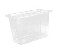 PEPLAYTAL Contenedor de Almacenamiento para Cocción Lenta Caja Multipropósito Transparente con Tapa para Sous Vide Reduce Evaporación y Mantiene Temperatura Constante
