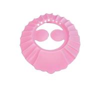 PEPLAYTAL Gorro De Baño Ajustable Protección De Oídos Gorra De Ducha Color Rosa Lavado De Cabello y De Pelo
