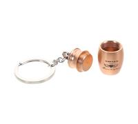 PEPLAYTAL Mini Urna De Cenizas para Mascotas y Humanos Llavero De Metal Contenedor Portátil De Recuerdo Adorno Colgante Estiloso y Funcional para Memorias Queridas