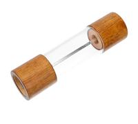PEPLAYTAL Molino Manual de Pimienta Práctico de Madera con Núcleo Cerámico Compacto y Fácil de Limpiar para Moler Especias como Pimienta Sal Gruesa y Comino Cocina