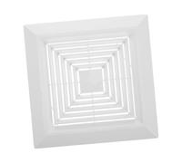 PEPLAYTAL para Ventilador de Baño con Rejilla de Plástico y de Ventilación Cuadrada para Techo Reemplazo Fácil y Rápido para Extractor de Aire de Baño