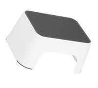 PEPLAYTAL Taburete De Baño Antideslizante para Inodoro Escalón Práctico y Compacto para Adultos para Uso Casa y Ahorro De Espacio Diseño Resistente y Fácil De Limpiar