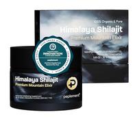 Peplement Resina Shilajit del Himalaya 100% pura - (Mumijo) 30 g de resina Shilajit con ácido húmico natural, ácido fúlvico y minerales, vegano, probado en Suiza, libre de aditivos