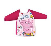 ARDITEX PP15300 Delantal con mangas y bolsillo para actividades de EONE-Peppa Pig