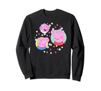 Peppa Pig 20th Anniversary Colorful Siblings Portrait Sudadera
