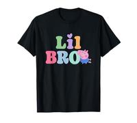 Peppa Pig 20th Anniversary Lil Bro Colorful Logo Camiseta