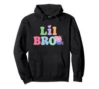 Peppa Pig 20th Anniversary Lil Bro Colorful Logo Sudadera con Capucha