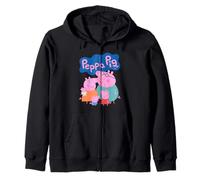 Peppa Pig 20th Anniversary Whole Family Portrait Sudadera con Capucha