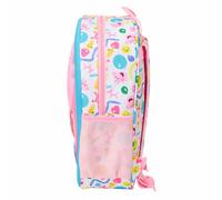 Mochila infantil de 33 cm PEPPA PIG 3D rosa