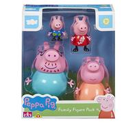 Peppa Pig 6666 Pack 4 Figuras, Multicolor