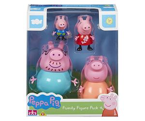 Peppa Pig 6666 Pack 4 Figuras, Multicolor