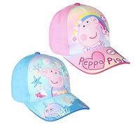 Peppa Pig 7256-5306-turquesa-50 Gorra, Turquesa, 50 para Niñas