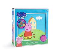 Peppa Pig - 9 Alfombrillas de Espuma para Jugar en Interiores y Exteriores para jardín para niños de 18 Meses + Regalo