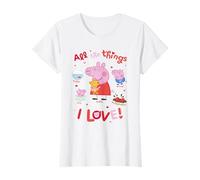 Peppa Pig All The Things I Love Camiseta