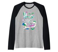 Peppa Pig Around The World Family Trip Vacation Route Camiseta Manga Raglan