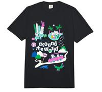Peppa Pig Around The World Family Trip Vacation Route Comfort Colors Adult Heavyweight T-Shirt
