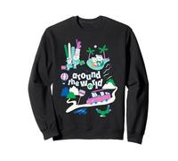 Peppa Pig Around The World Family Trip Vacation Route Sudadera