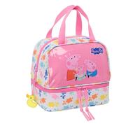 Safta Portameriendas Termo PEPPA PIG BABY PIG – Calidad y máxima resistencia – 20x15x20 cm