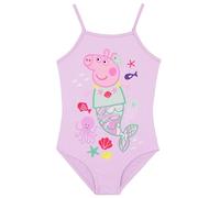 Peppa Pig Bañador Niña | Bañadores Una Pieza De Sirena | Bañador Natacion Niña para El Verano | Púrpura 6-7 Años