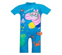 Peppa Pig Bañador para Niño George Pig Azul 18-24 Meses