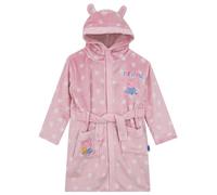 Peppa Pig Bata Polar Esponjoso Albornoz Baño Niña | Albornoz De Niña Con Capucha Y Orejas 3D | Rosa | 2-3 Años