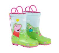 Peppa Pig - Botas de Agua Play Days Peppa Pig, George Cerdito Diseño Asas para