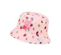 Peppa Pig Bucket Hat con Peppa Y Evie, Sombreros para El Sol, Gorra Niña Verano, Gorro Niña Playa, One Size