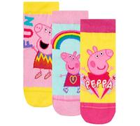 Peppa Pig Calcetines Paquete de 3 para Niñas Multicolor 27/30