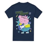 Peppa Pig Camiseta Disco Daddy para Hombre (TV5057)