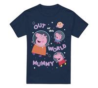 Peppa Pig Camiseta Is Out Of This World de Mamá Pig para Hombre (TV5155)