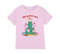 Peppa Pig Camiseta Merry Oinkmas para Niños/Niñas (TV26581)