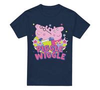 Peppa Pig Camiseta Piggle Wiggle de Mamá Pig Papá Pig para Hombre (TV5151)