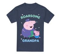 Peppa Pig Camiseta Roarsome de Abuelo Cerdito para Adultos Unisex (TV21387)