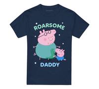 Peppa Pig Camiseta Roarsome de Papá Pig para Adultos Unisex (TV21391)