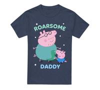 Peppa Pig Camiseta Roarsome de Papá Pig para Adultos Unisex (TV21393)