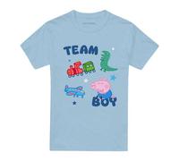 Peppa Pig Camiseta Team Boy de George Cerdito Diseño Iconos para (TV21652)